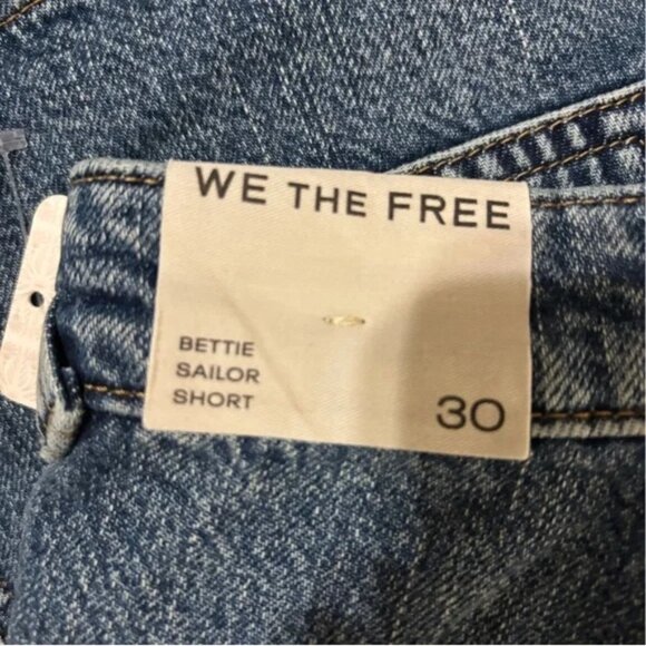 Free People/We the Free Bettie Sailor Shorts in Vixen Size 30. NWT - Picture 9 of 12